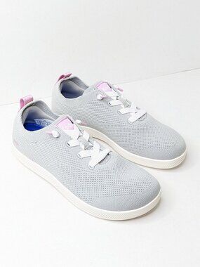Keds BlissMove Champ Slip-On Sneakers Light Grey Knit Womens 8